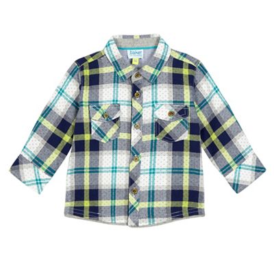 Baker by Ted Baker Baby boys' green checked shirt